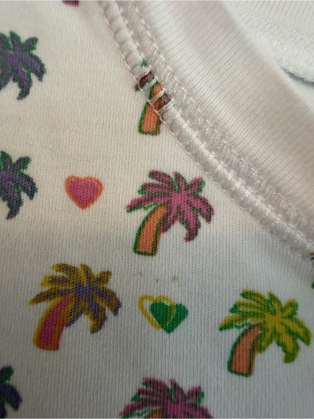 Roller Rabbit Colorful Palm Tree Print Pajama Set - Picture 5 of 5